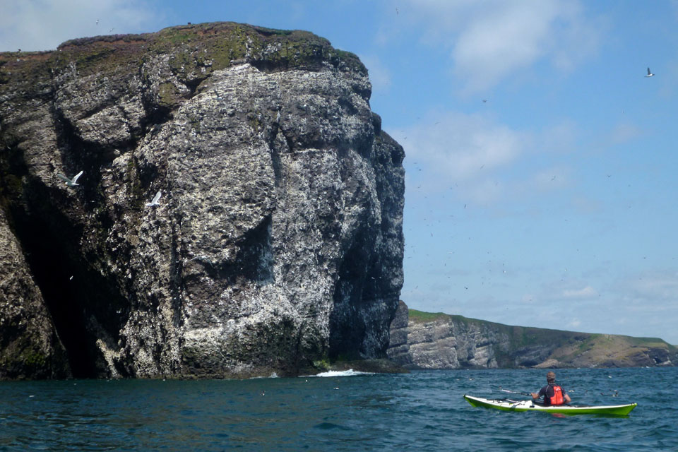 Stonehaven to Inverbervie - Scottish Sea Kayaking