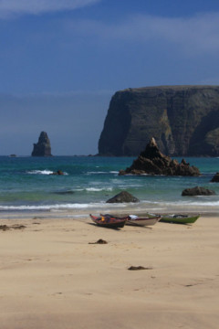 Stack Clo Kearvaig from Geodha Seamraig Sea Kayak Stack Clo Kearvaig from Geodha Seamraig