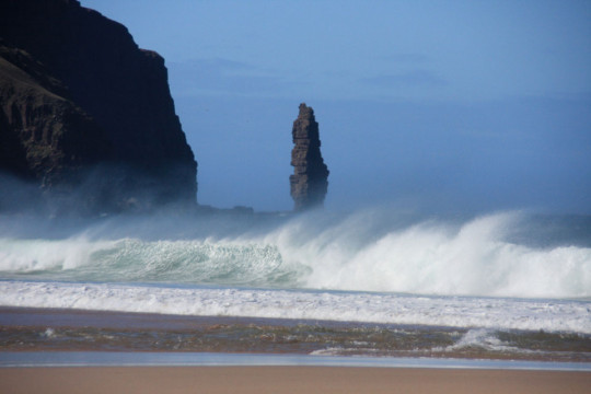 Sandwood Bay and Am Buachaille Sandwood Bay and Am Buachaille