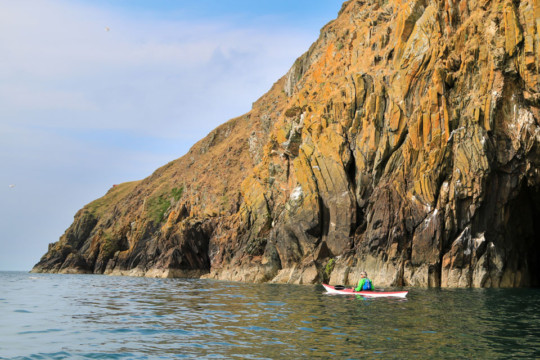 Looking South from Lagvag, Mull of Galloway Sea Kayak Mull of Galloway