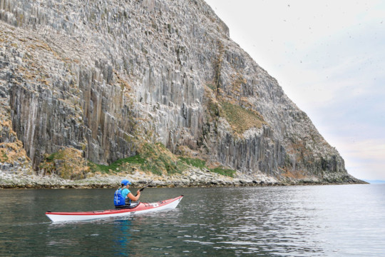 Ailsa Craig's West Coast & Gannets Sea Kayak Ailsa Craig Gannets