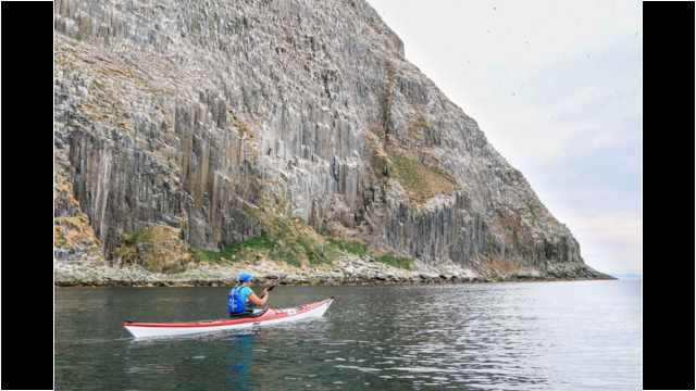 Ailsa Craig's West Coast & Gannets Sea Kayak Ailsa Craig Gannets