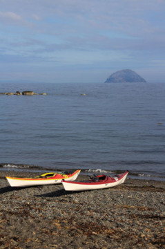 Ailsa Craig from Carleton Bay Sea Kayak Ailsa Craig