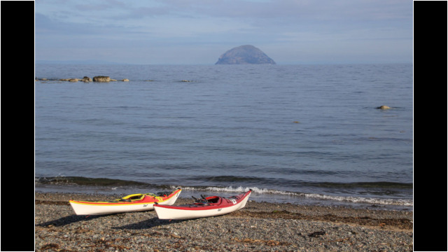 Ailsa Craig from Carleton Bay Sea Kayak Ailsa Craig
