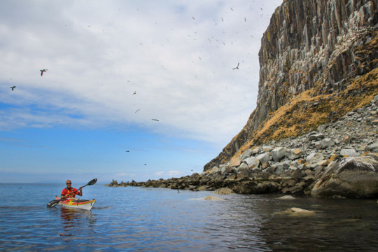 Ailsa Craig's West Coast & Gannets Sea Kayak Ailsa Craig