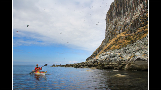Ailsa Craig's West Coast & Gannets Sea Kayak Ailsa Craig