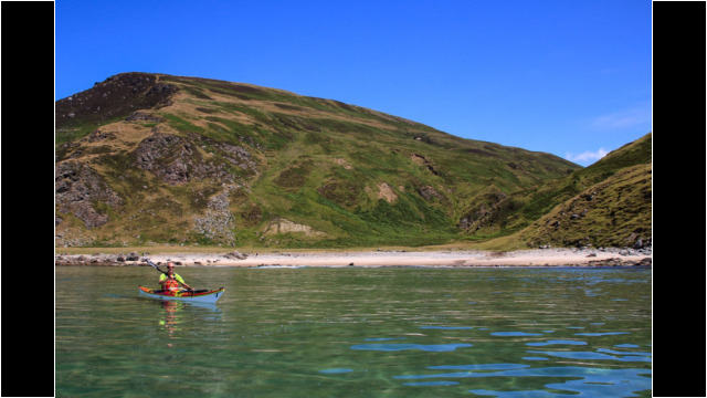 Innean Glen Beach, Mull of Kintyre Sea Kayak Mull of Kintyre Beach