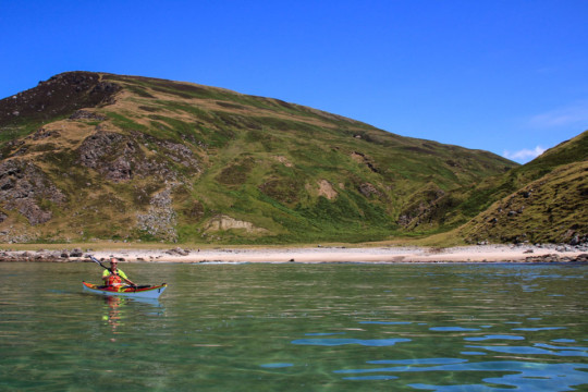 Innean Glen Beach, Mull of Kintyre Sea Kayak Mull of Kintyre Beach