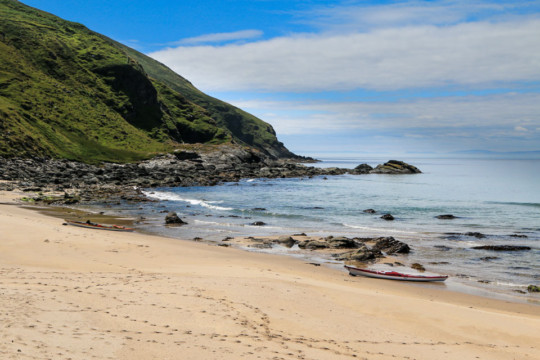 Innean Glen Beach, Mull of Kintyre Sea Kayak Mull of Kintyre Beach