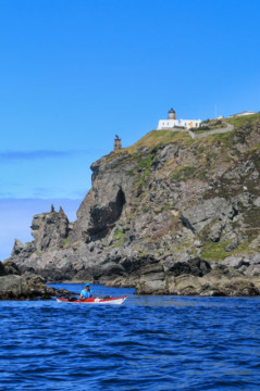 Mull of Kintyre Headland Sea Kayak Mull of Kintyre Lighthouse Dugs Lugs