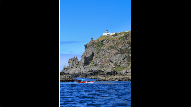 Mull of Kintyre Headland Sea Kayak Mull of Kintyre Lighthouse Dugs Lugs