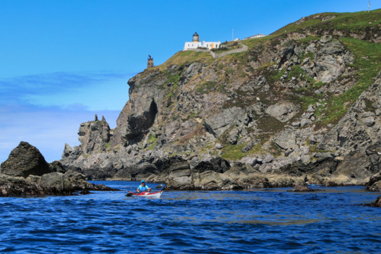 Mull of Kintyre Sea Kayak Mull of Kintyre Lighthouse Dugs Lugs
