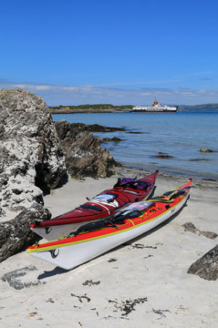 Ardminish Bay & the Ferry, Gigha Sea Kayak Gigha Beach Ferry