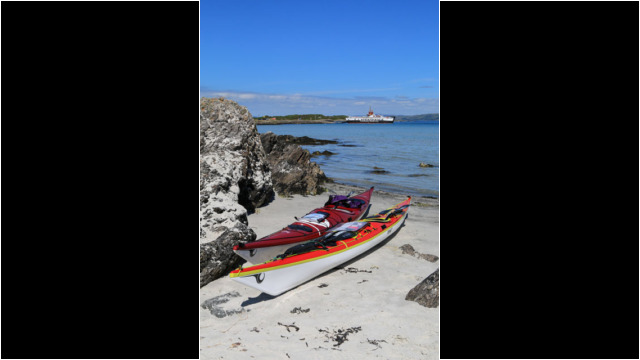 Ardminish Bay & the Ferry, Gigha Sea Kayak Gigha Beach Ferry