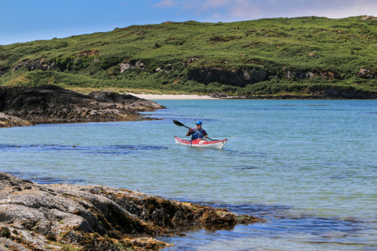 Bàgh na Dòirlinne, NW Gigha Sea Kayak Gigha Beach