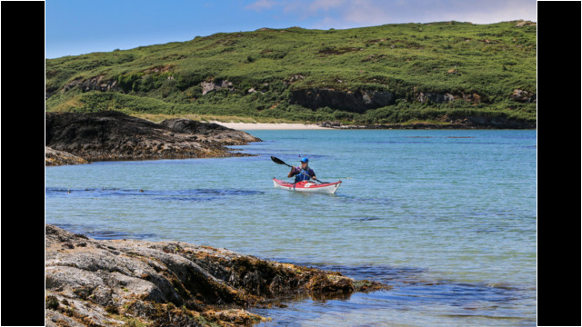 Bàgh na Dòirlinne, NW Gigha Sea Kayak Gigha Beach