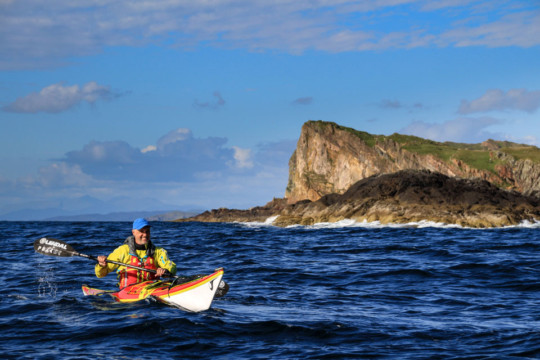 West Coast of Garbh Eilach, Garvellachs Sea Kayak Garvellachs