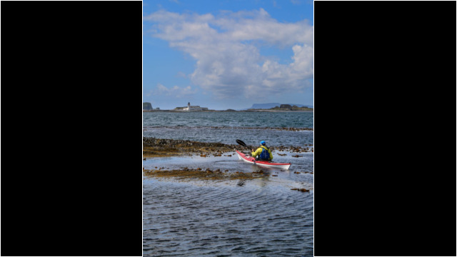 Fladda Lighthouse & Belnahua Sea Kayak Garvellachs Lighthouse