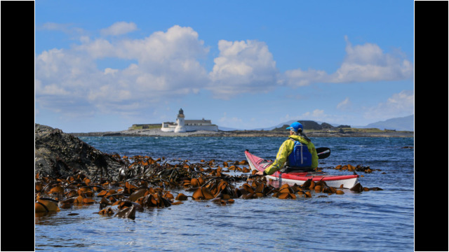 Fladda Lighthouse & Belnahua Sea Kayak Garvellachs Lighthouse