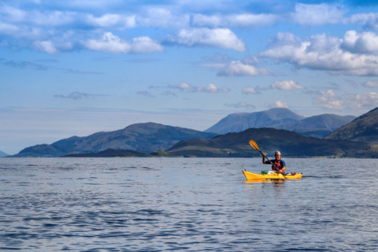 Ben Nevis & Loch Linnhe Sea Kayak North Lismore Loch Linnhe Ben Nevis