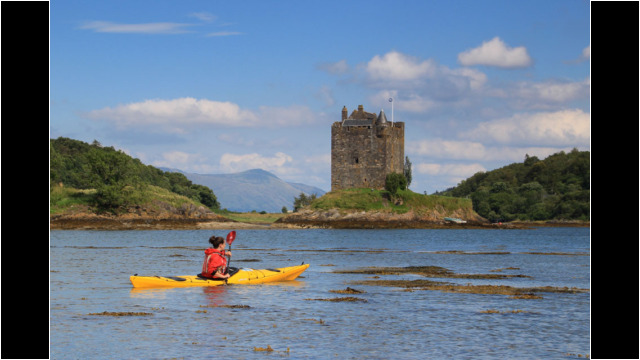 Castle Stalker Sea Kayak North Lismore Castle Stalker