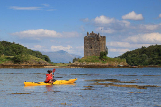 Castle Stalker Sea Kayak North Lismore Castle Stalker
