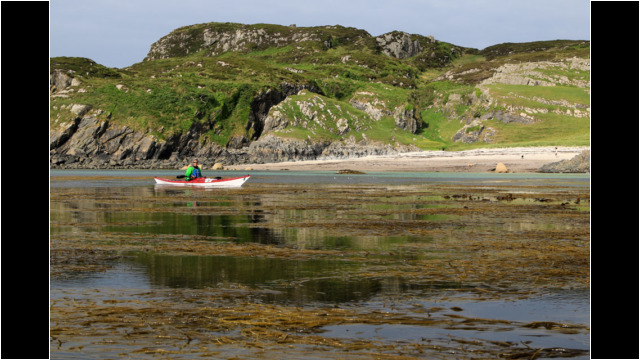 Traigh Mhor, East Coast of Iona Sea Kayak Iona