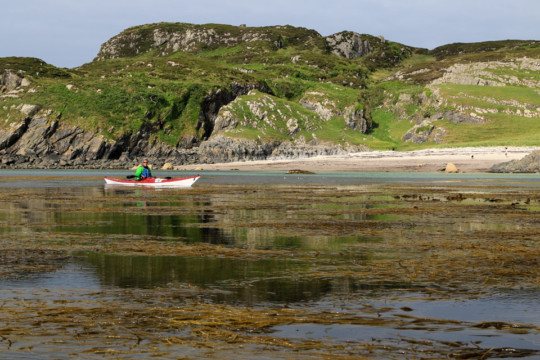 Traigh Mhor, East Coast of Iona Sea Kayak Iona