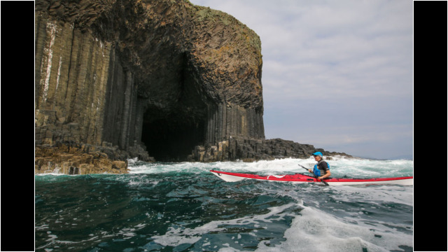 Fingal's Cave, Staffa Sea Kayak Treshnish Staffa Fingal's Cave
