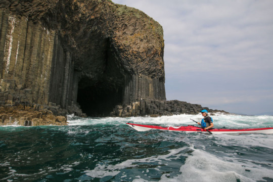 Fingal's Cave, Staffa Sea Kayak Treshnish Staffa Fingal's Cave