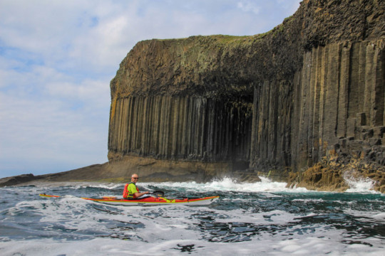 Fingal's Cave, Staffa Sea Kayak Treshnish Staffa Fingal's Cave