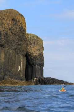 Boat Cave & The Great Face, Staffa Sea Kayak Treshnish Staffa Boat Cave The Great Face