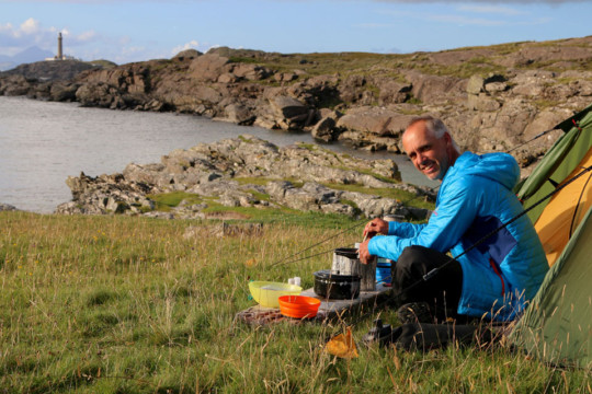 Camping at Port Min, Ardnamurchan Point Sea Kayak Ardnamurchan Point Lighthouse Camping