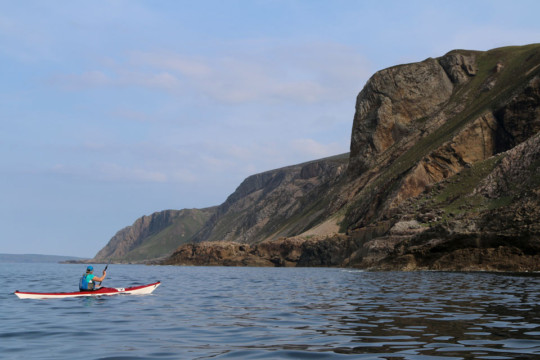 Looking to A'Bhrideanach, West Coast Rum Sea Kayak Rum