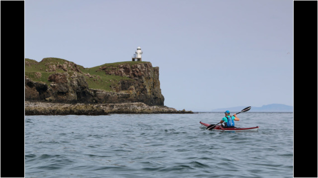 Light on East Coast of Sanday Sea Kayak Canna Sanday Lighthouse