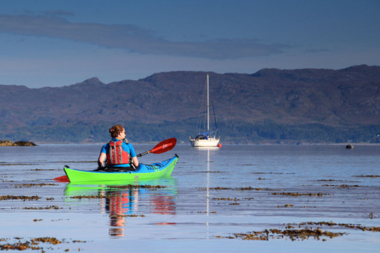 Glenuig Bay Sea Kayak Eilean Shona Glenuig