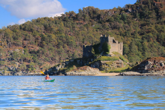 Castle Tioram Sea Kayak Eilean Shona Castle Tioram