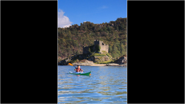 Castle Tioram Sea Kayak Eilean Shona Castle Tioram