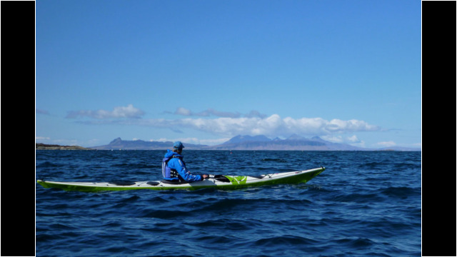 Eigg & Rum from Loch Ailort Sea Kayak Loch Ailort