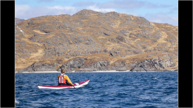 Beaches West of Peanmeanach, Loch Ailort Sea Kayak Loch Ailort Beach