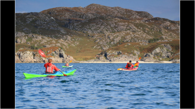 Beaches West of Peanmeanach, Loch Ailort Sea Kayak Loch Ailort Beach