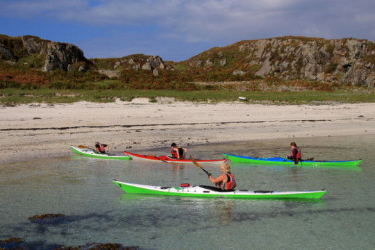 Port nam Murrach, Sound of Arisaig Sea Kayak Sound of Arisaig Beach