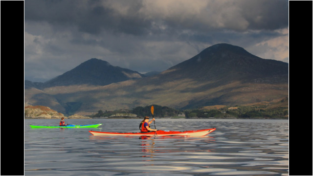 Looking into Loch Ailort, Sound of Arisaig Sea Kayak Sound of Arisaig