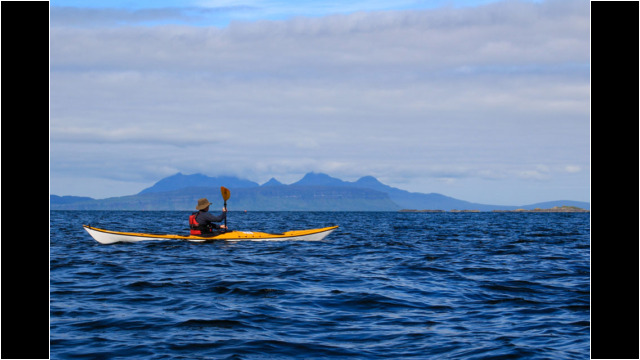 Eigg & Rum from Sound of Arisaig Sea Kayak Sound of Arisaig