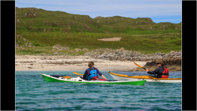 Beach near Eilean a Ghaill, Sound of Arisaig Sea Kayak Sound of Arisaig Beach