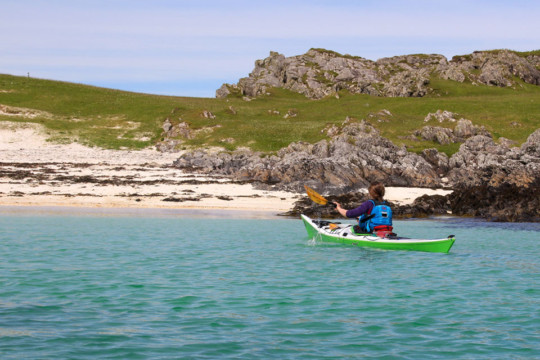 Beach near Eilean a Ghaill, Sound of Arisaig Sea Kayak Sound of Arisaig Beach