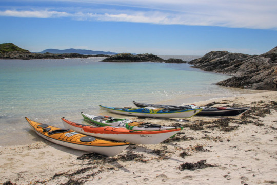 Port nam Murrach, Sound of Arisaig Sea Kayak Sound of Arisaig Beach