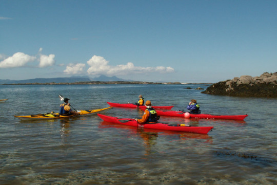 Arisaig Skerries from Rhue Sea Kayak Sound of Arisaig Arisaig Skerries