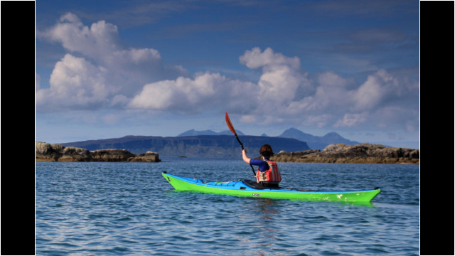 Eigg & Rum from Sound of Arisaig Sea Kayak Sound of Arisaig