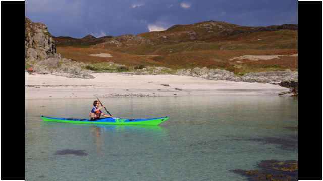 Beach near Eilean a Ghaill, Sound of Arisaig Sea Kayak Sound of Arisaig Beach